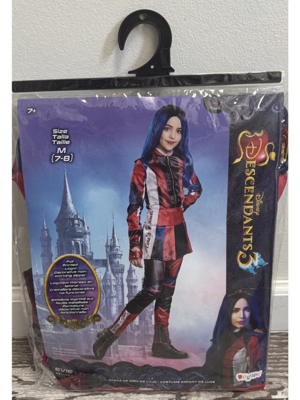 NEW Disney Descendants 3 Evie Costume Girls Medium - Picture 4 of 4